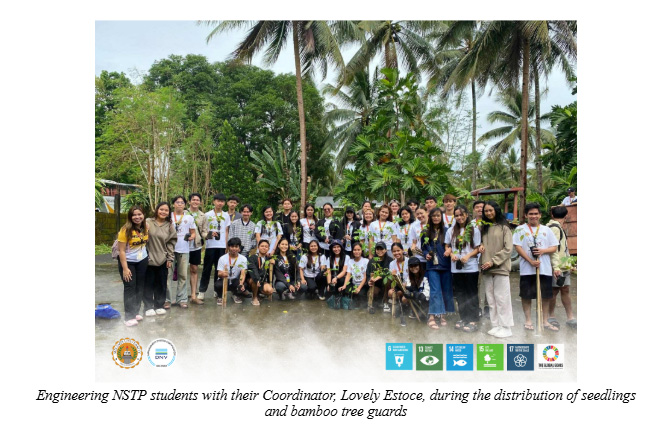 Misamis University NSTP Grows 500 Narra Seedlings